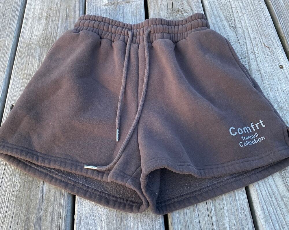 Comfrt Tranquil Collection Shorts - Brown - Size XS